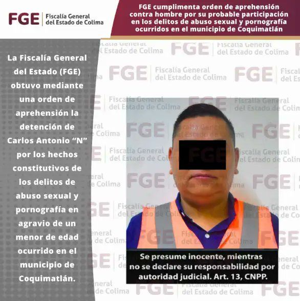 Detienen por abuso al alcalde electo de municipio de Colima