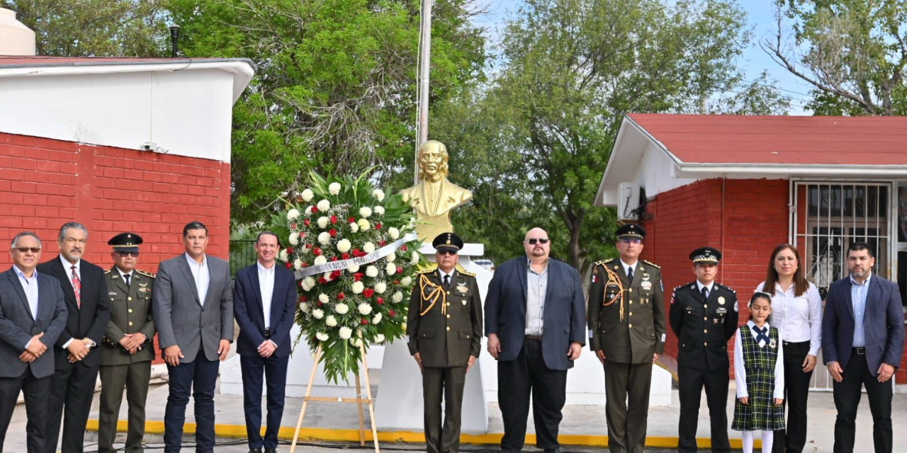 Honran en Acuña a los héroes de la Independencia