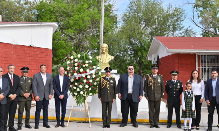 Honran en Acuña a los héroes de la Independencia