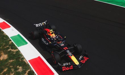 Checo Pérez termina en octavo lugar en el GP de Italia