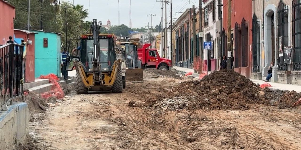 Conforme a lo programado, se avanza en la calle de General Cepeda