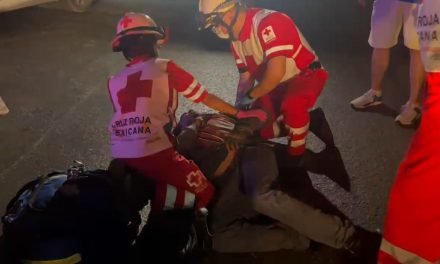 Derrapa y termina lesionado en Saltillo