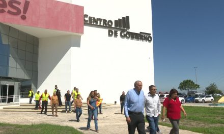 Evacúan en tiempo y forma el Centro de Gobierno de Coahuila.