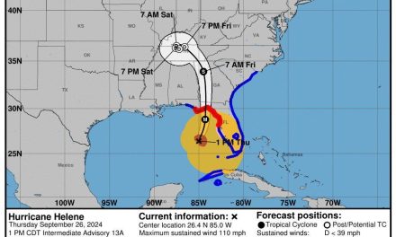 ‘Helene’ se fortalece como huracán categoría 2 y va rumbo a la Florida