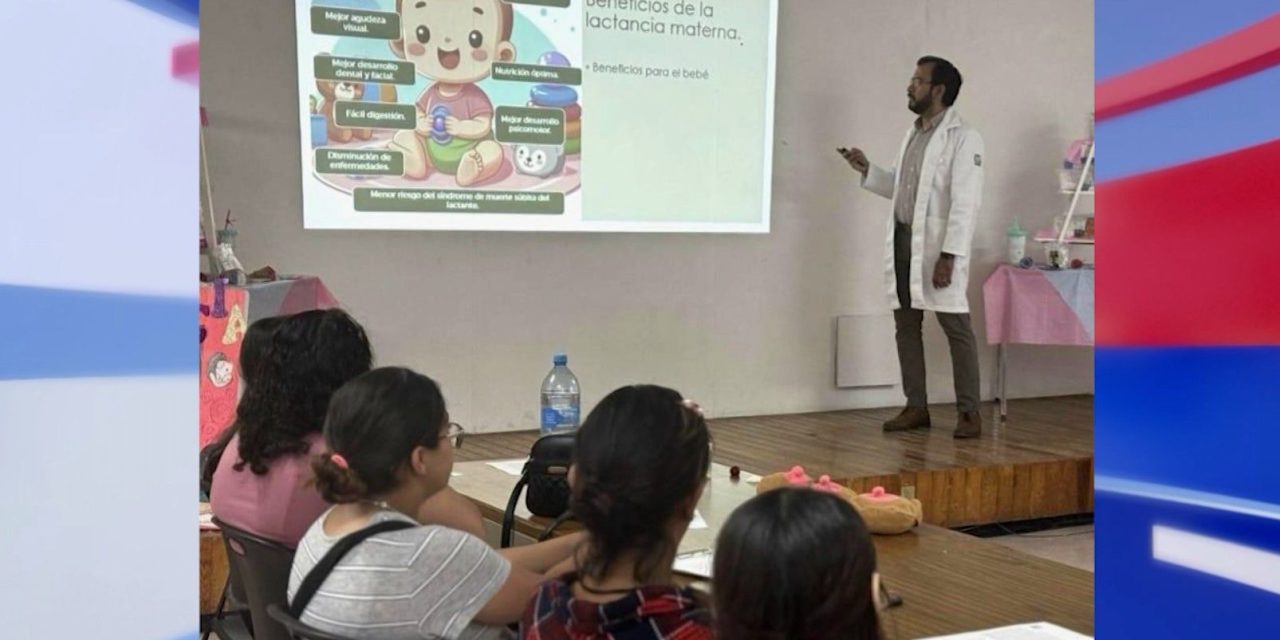 Insiste IMSS en bondades de la lactancia materna