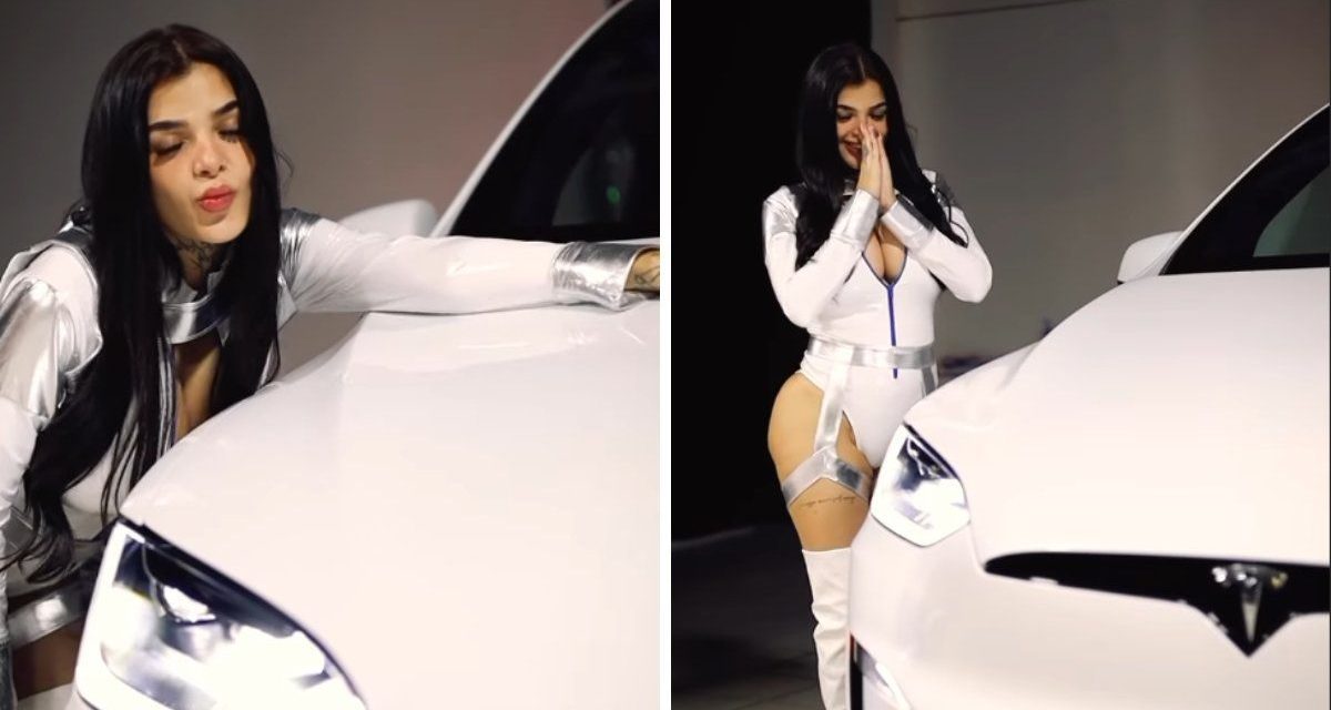 Karely Ruiz calla a sus ‘haters´ comprando un nuevo Tesla