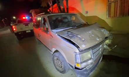 Menor resulta lesionado tras accidente en la colonia La Minita
