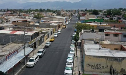 Concluyen obras viales en Francisco Zarco y Otilio González, en Saltillo