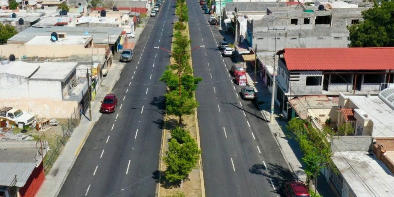 Concluyen obras en el bulevar Miguel Hidalgo