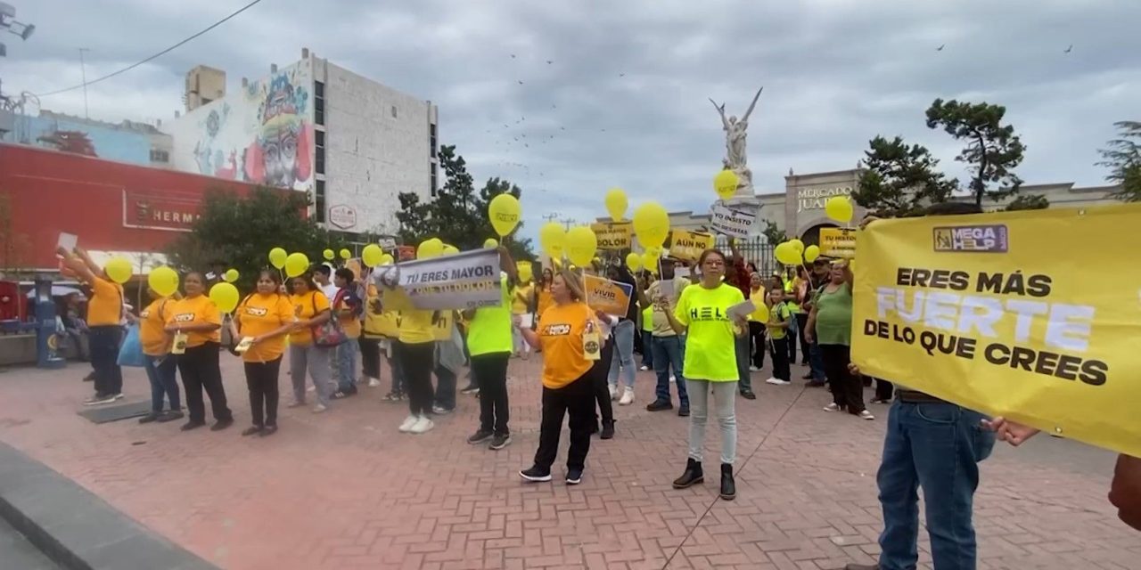 Proyecto Mega Help realiza caminata en contra del suicidio y la depresión en Saltillo