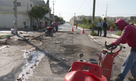 Reparan vialidades dañadas en Ramos Arizpe