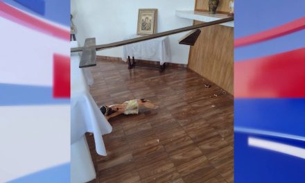 Sin temor a Dios, vandalizan capilla del Perpetuo Socorro en ejido de Ramos Arizpe