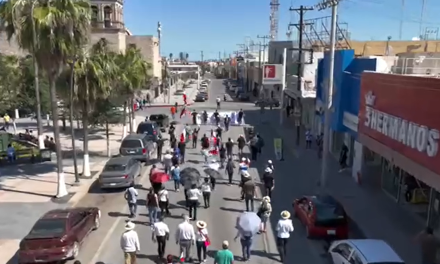 Marchan por la libertad y la justicia en Monclova