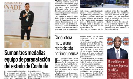 Portada RCG Centro [01 de octubre de 2024] Claudia Sheinbaum tomará protesta como primera presidenta de México; intento de robo en AHMSA acaba en balazos y más…