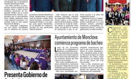 Portada RCG Centro [11 de octubre de 2024] Se fortalece la seguridad en todo Coahuila junto a la federación; trabajadores de AHMSA interponen denuncia por fraude y más…