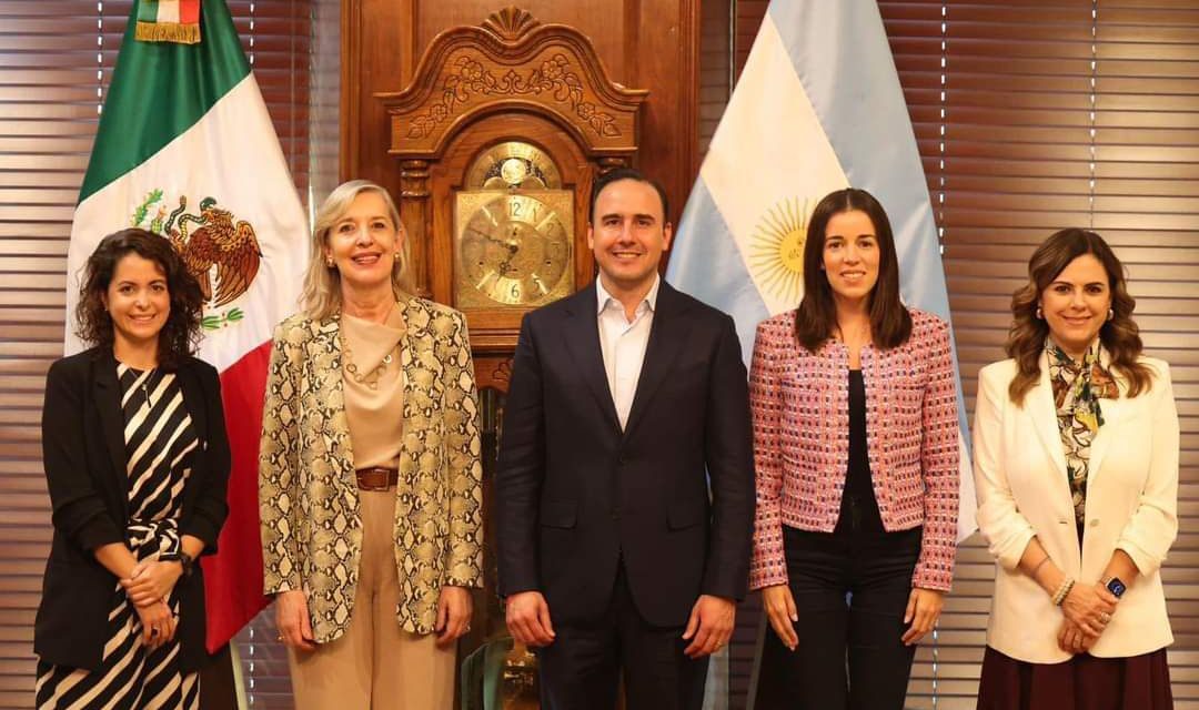 Coahuila y Argentina estrechan lazos de colaboración