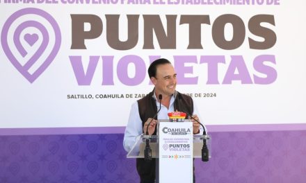 Con ‘Puntos Violetas’, fortalece Coahuila estrategia de protección a las mujeres