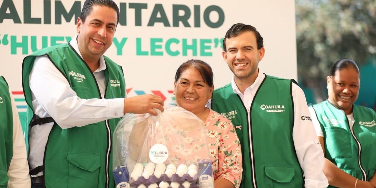 Llega a Ramos Arizpe el Programa Alimentario de Huevo y Leche