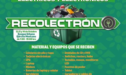 Coahuila se suma a recolección de aparatos electrónicos