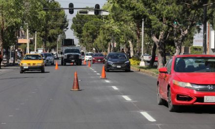 Avanza rehabilitación del bulevar V. Carranza al 90%
