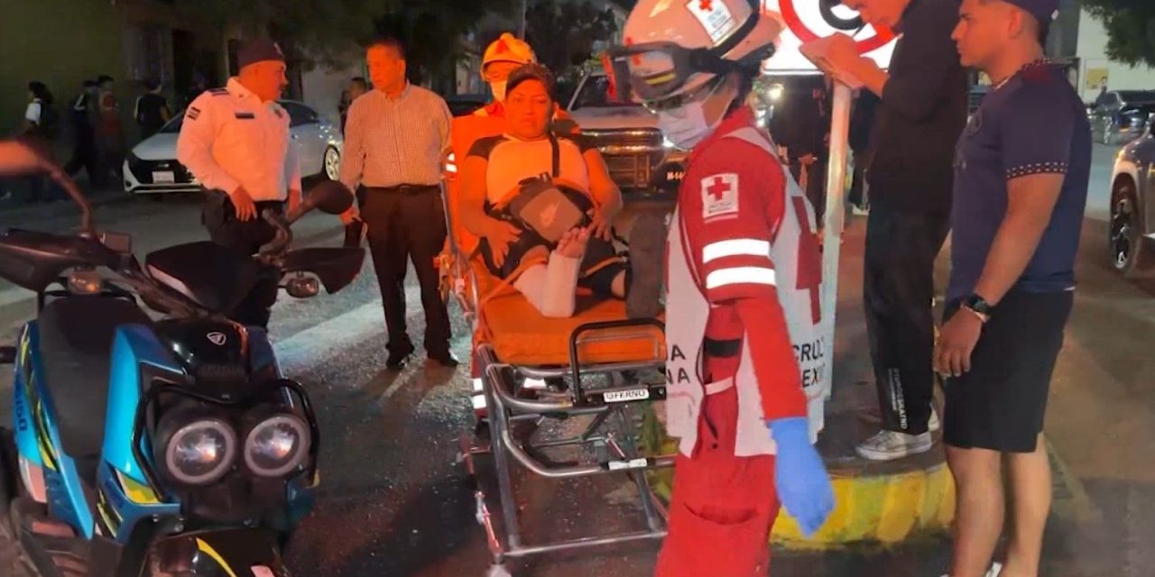 Se registra accidente en Valle de las Flores Infonavit