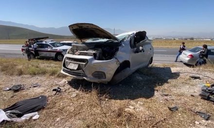 Automovilista vuelca tras dormitar al volante en la 57