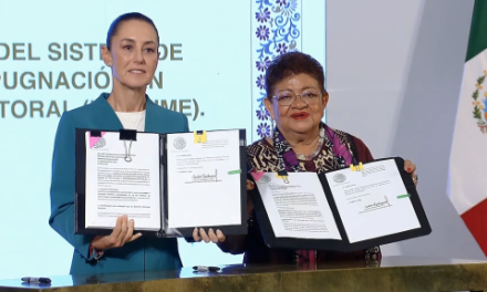 Sheinbaum envía leyes secundarias al Senado para elección de jueces, magistrados y ministros