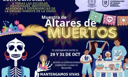 Conmemorará Unidad Sureste de la UAdeC el Día de Muertos con diversas actividades