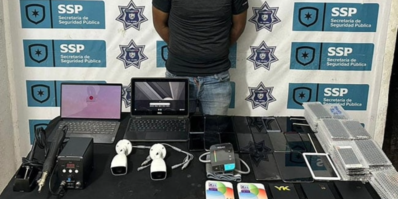 Cae ladrón de teléfonos celulares en el municipio de Acuña