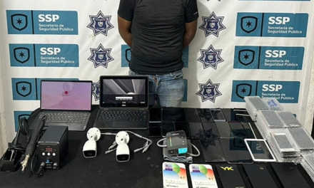 Cae ladrón de teléfonos celulares en el municipio de Acuña