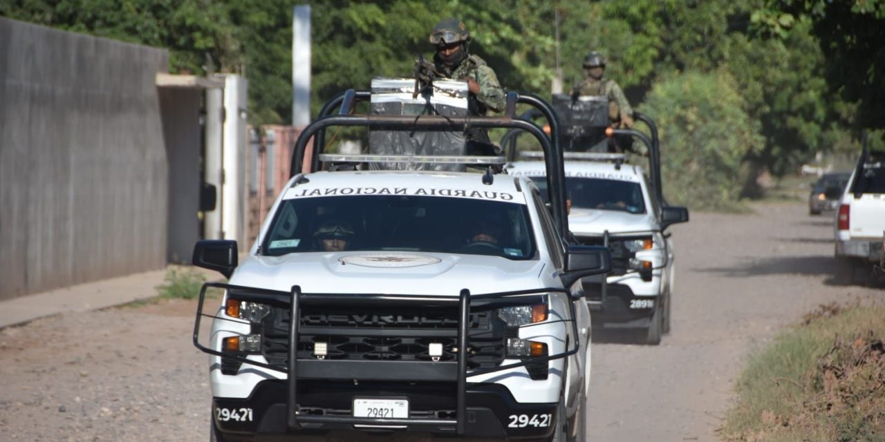 Guardia Nacional suple a la Policía en Culiacán