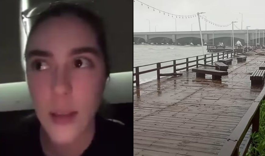 Video: Mujer afirma que en Yucatán inventan los huracanes para no hacer nada