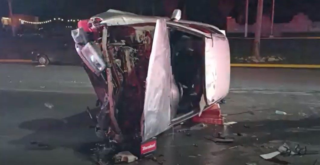 Hombre terminó lesionado tras sufrir volcadura en Saltillo
