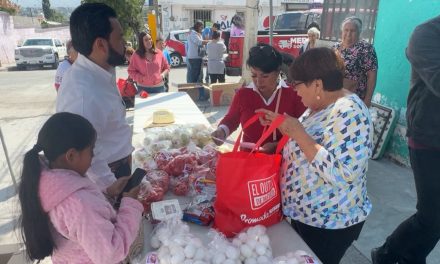 Casi 13 mil familias beneficiadas con el mercadito que impulsa el diputado local, Alberto Hurtado