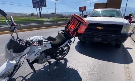 Motociclista fue arrollado sobre el Periférico