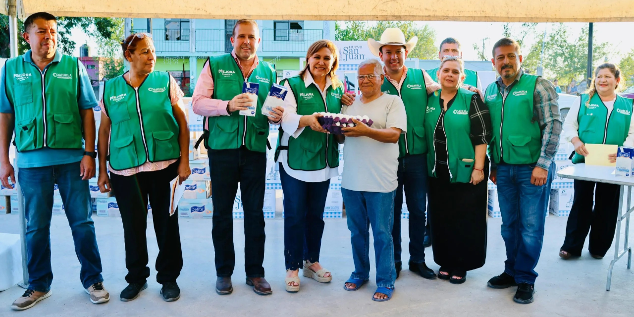 Llega a la región Carbonífera el Programa de Huevo y Leche