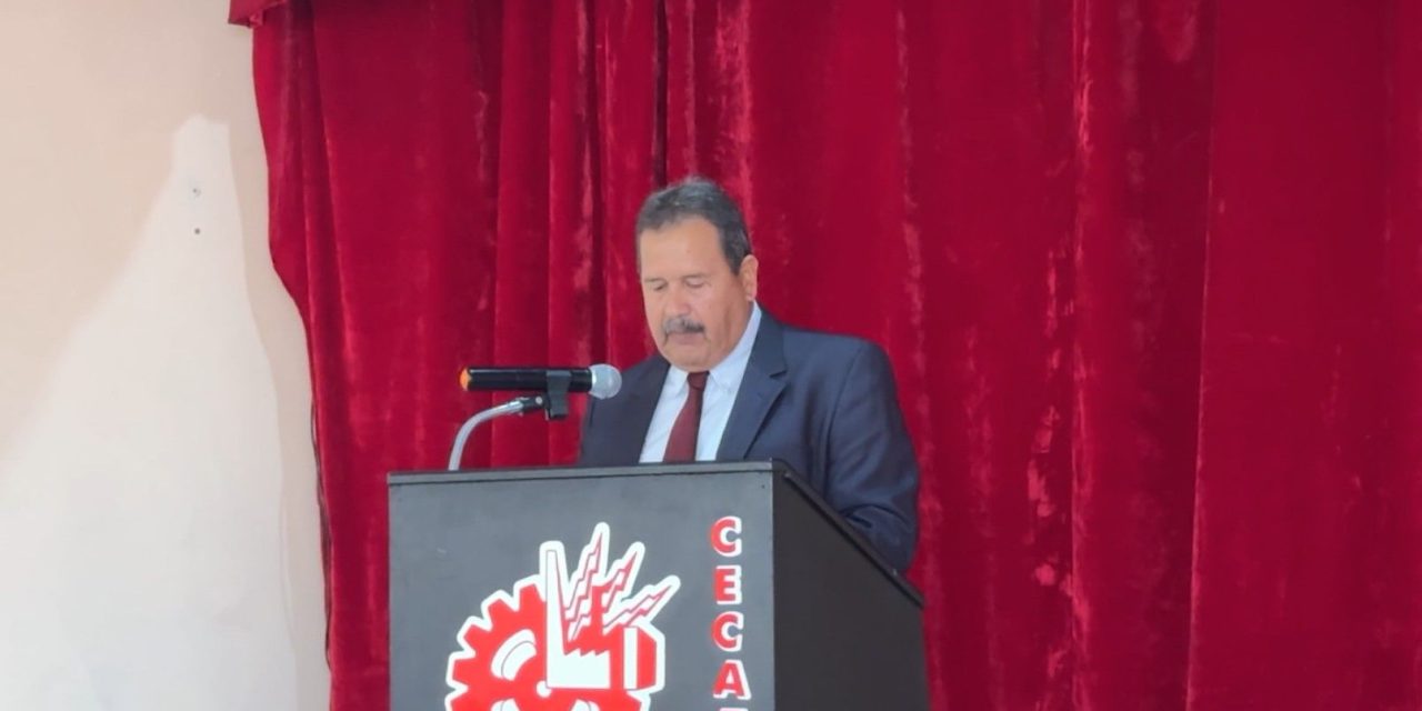 Rinde cuentas director del Cecati 184