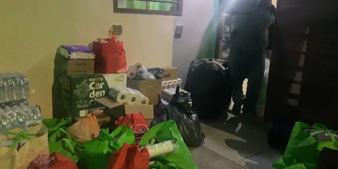 Se va cargamento de víveres a Guerrero