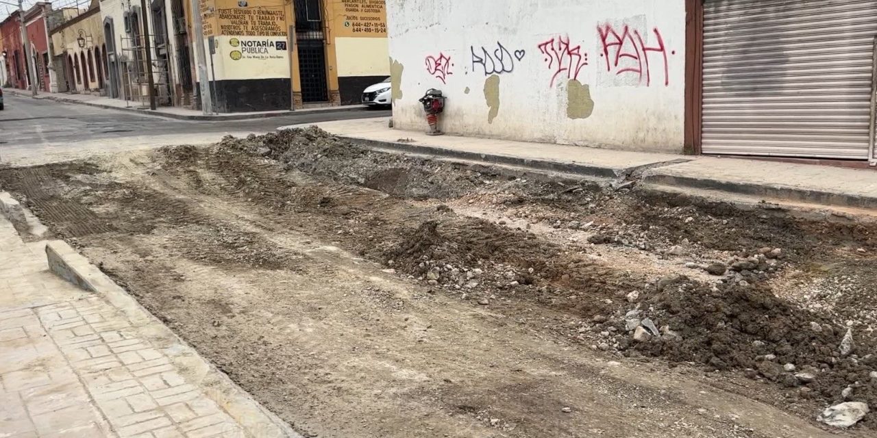 Terminarían en noviembre obras en la calle de General Cepeda