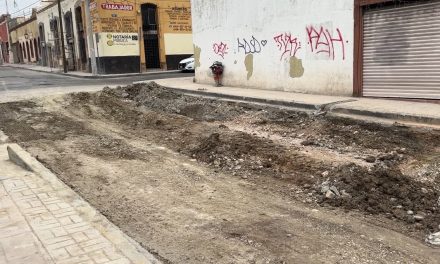 Terminarían en noviembre obras en la calle de General Cepeda