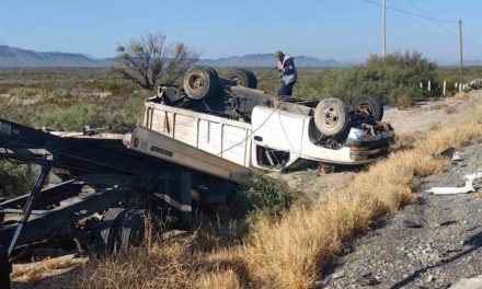 Tráiler impacta a camión en un choque por alcance en la carretera Saltillo-Torreón