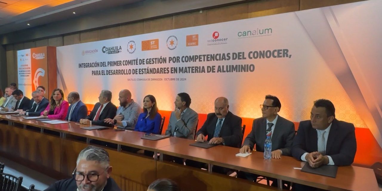 Van por certificación de personal del sector del aluminio