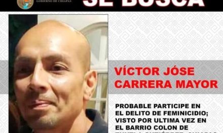 Encuentran sin vida al presunto feminicida de Liliana Guadalupe en Chiapas