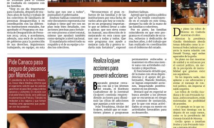 Portada RCG Centro [10 de noviembre de 2024] Aprueban Programa en Materia de Desaparición de Personas en Coahuila; Piden extremar cuidados para prevenir hackeo de WhatsApp y más…