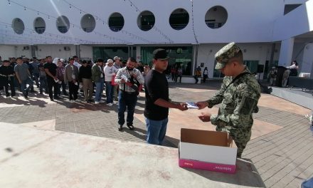 Realizan sorteo del Servicio Militar Nacional en Acuña