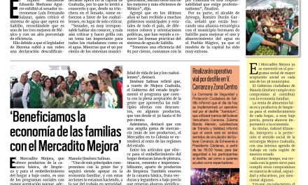 Portada RCG Media [2 de noviembre de 2024] Exhiben a Senador de Morena por ignorante; avanza recarpeteo del bulevar Valdés Sánchez y más…