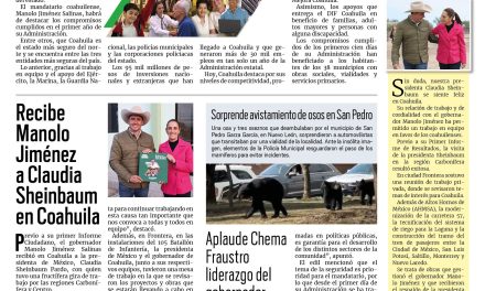 Portada RCG Media [30 de noviembre de 2024] Compromisos cumplidos; Reconoce Museo de la Angostura a Chema Fraustro y más…