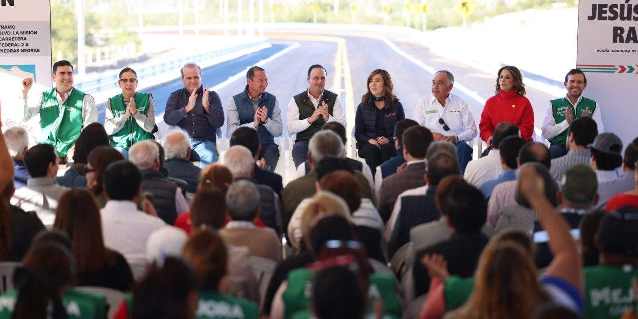 Cumple Manolo Jiménez con obras para Acuña