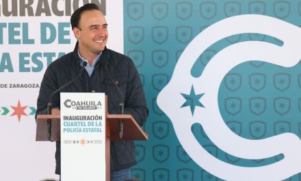 Inaugura Manolo Jiménez cuartel de la Policía Estatal en Progreso