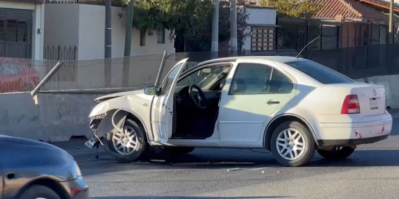 Ocurrió accidente en el boulevard Jesús Valdés Sánchez